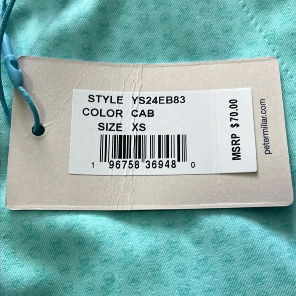 NWT Peter Millar Boys Green Performance Shorts Salem Skull